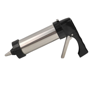 Kit de Pistola para Galletas de Acero Inoxidable para Hornear con 13 Discos para Galletas y 8 Boquillas para Glaseado, Molde y Color Personalizables - Product Image 2