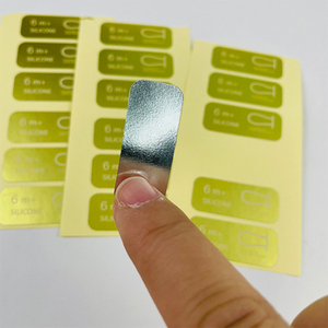 High Quality Factory Custom Vinyl Logo <b>Label</b> stickers, <b>Waterproof</b> Self-Adhesive Matte Golden Stickers - Product Image 6