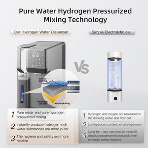 Generator kaya hidrogen H2 multifungsi dengan pemanas Filter air RO empat dalam dua Dispenser air Generator hidrogen 4000ppb - Product Image 5