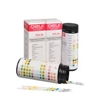 Bandelettes de test urinaire DIRUI 14 paramètres pour bilirubine et urobilinogène sanguins, haute précision, détection rapide, pour usage domestique et clinique