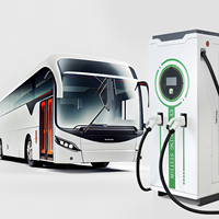 Station de recharge pour véhicules électriques haute performance 160 kW DC, chargeur rapide pour bus électriques, certifié CE, nouveau chargeur EV 240 kW OCPP1.6 IP54