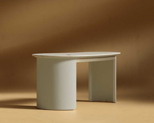 Mesa de Oficina Moderna de Última Generación con Diseño de Mármol, Mesa de Trabajo para Oficina, Mesa de Estilo Italiano para Oficina en Casa - Product Image 5