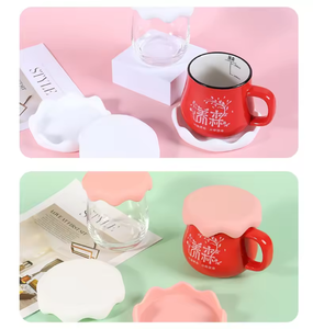 Thickened <b>Silicone</b> Snow Cup Lid Universal Dustproof Leakproof Heat Insulation Anti-slip Mug Tea Cup Cover - Product Image 2