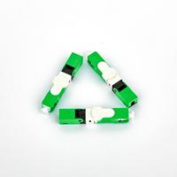 Conector Rápido de Fibra Óptica SC APC ESC250D FTTH para Montaje en Campo, Conector Frío Monomodo para Cable Drop