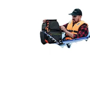 Sac à dos de pêche BSCI 25L, résistant à l'eau, avec 4 boîtes à pêche, construction robuste en tissu 1000D haute résistance - Product Image 6