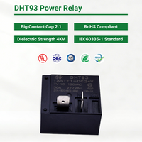 DHT93-1CSTF1-DC24V T93 CQC TUV RoHS TV-10 30A 2HP Relay Daya Sambung Cepat Peralatan Rumah Pintar Sistem Tenaga Fotovoltaik
