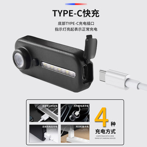 Luz de Advertencia Intermitente LED IP65, Lámpara de Señalización de Seguridad Vial para Carreteras Urbanas, de Plástico y Alimentada por Batería - Product Image 5