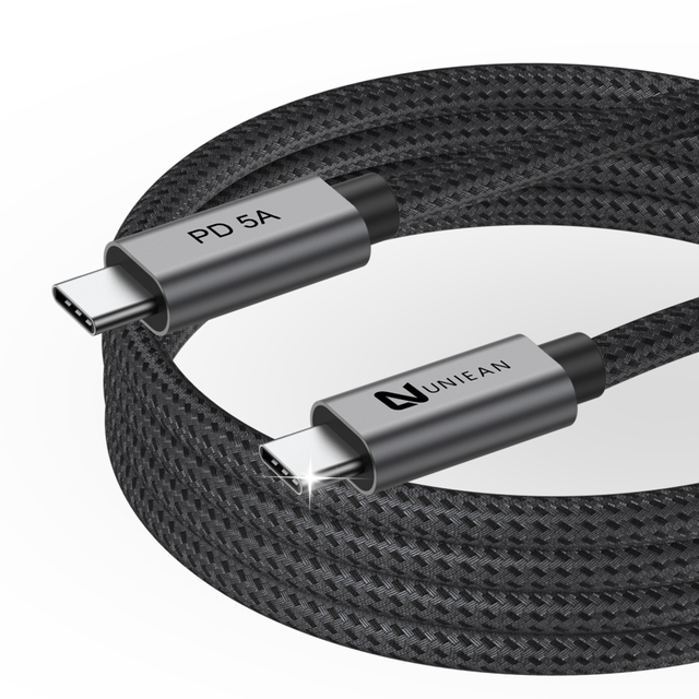 Verified Pro USB Cable Manufacturer USB3.2 Gen2 PD 100w USB Type C to USB C Data Cable 1M 2M Fast Quick Charging Cable