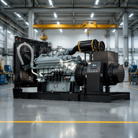 Générateur diesel Mitsubishi S12H-PTA 800 kW 1000 kVA, modèle à cadre ouvert ou type silencieux en conteneur 20HQ, dernier exemplaire disponible