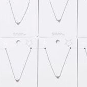 Set di 12 Collane in Acciaio a Forma di Cuore, Gioielli Minimalisti, Ciondolo Charm alla Moda - Product Image 6