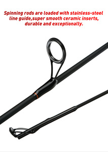 Offre Spéciale <span class=keywords><strong>de</strong></span> haute qualité nouveauté 1.68m 1.8m 1.98m 2.1m siège <span class=keywords><strong>de</strong></span> moulinet en acier inoxydable léger filature/coulée cannes <span class=keywords><strong>à</strong></span> pêche - Product Image 4