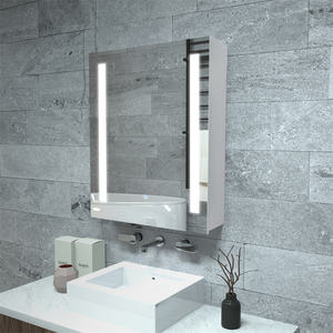 Kunqrts <span class=keywords><strong>Spot</strong></span> — armoire <span class=keywords><strong>de</strong></span> <span class=keywords><strong>salle</strong></span> <span class=keywords><strong>de</strong></span> <span class=keywords><strong>bain</strong></span> <span class=keywords><strong>avec</strong></span> <span class=keywords><strong>interrupteur</strong></span> tactile, armoire à médicaments anti-buée, coffret à <span class=keywords><strong>miroir</strong></span> LED, 1 pièce, nouvelle collection - Product Image 2