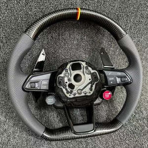 Volant de direction de voiture en fibre de carbone personnalisé pour <span class=keywords><strong>Audi</strong></span> TT R8 TTRS TTS MK2 MK3 Rs7 Rs6 Rs5 RS4 RS3 S4 S5 S6 S7 A4 A6 - Product Image 3