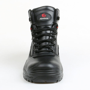 Fabricant d'usine Chaussures de sécurité personnalisées pour hommes Steel Toe Leather Slip Resistant Waterproof Stab Resistant S3 Wholesale - Product Image 3