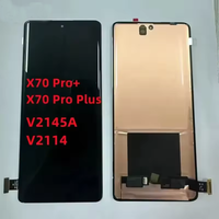 Reemplazo de pantalla OLED X70 Pro + de 6,78 pulgadas para VIVO X70 Pro Plus pantalla LCD V2145A V2114 Panel de pantalla táctil LCD de teléfono móvil
