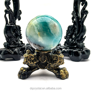 Sfera di Calcite Blu Caraibica Naturale 4-7cm, <span class=keywords><strong>Cristalli</strong></span> Decorativi e <span class=keywords><strong>Curativi</strong></span> all'Ingrosso, Sfera di Amazzonite Lucidata in Vendita - Product Image 5