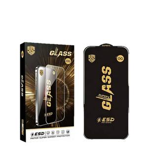 ESD Anti-Static Tempered Glass Screen Protector 9H HD Clear Dust-Proof Full Glue Protective Glass for iPhone 17 16 15 Pro Max - Product Image 6