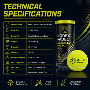 Balles <span class=keywords><strong>de</strong></span> padel haute performance en feutre <span class=keywords><strong>de</strong></span> <span class=keywords><strong>laine</strong></span>, tubes <span class=keywords><strong>de</strong></span> 2/3/4 balles pour tous les terrains - Product Image 3
