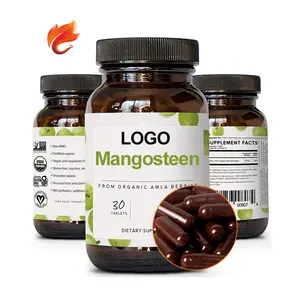 Mangosteen Capsules Dietary Fiber Mangosteen Extract Hard Capsules Essence Supplement 1000Mg Product