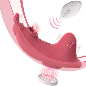 Stimulateur de clitoris puissant portable à 9 vibrations et 9 modes de succion, mini vibromasseur lapin Bluetooth pour adultes - Product Image 1