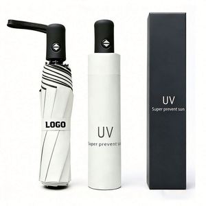 High Quality Wholesale Promotional Umbrellas <b>Cheap</b> Business Gift Custom Logo Print 3 Folding Manufacturer <b>Light</b> Weight Umbrella - Product Image 1