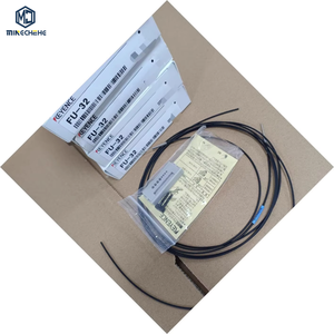 Unité de capteur à fibre optique réfléchissante FU-32 à vue latérale, précision ultra-élevée de 0,005 mm, câble de 1 m à découpe libre, R2 mm - Product Image 1