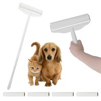 Große Fussel rollen Tierhaar Extra klebrige Bürste Boden Katze Hund Haarentferner Wäsche Kleidung Teppich möbel