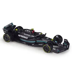 جديد بيبوراجو1:43 2023 DieCast F1 W14E سبيكة لعبة نموذج سيارة F1، #44 #63 سوبر تركيبة هدية سبيكة سيارة Die Cast لعبة نموذج