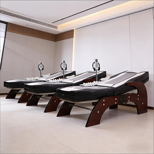 Cama de Masaje de Spa con Calefacción Infrarroja de Piedra Natural de Jade, con Altura Ajustable para el Hogar y Salón - Product Image 1