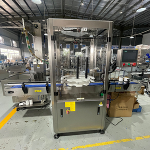 CE kết nối điện tiêu chuẩn <span class=keywords><strong>cap</strong></span> Feeder Máy Jar nắp chai capper giấy có thể Báo Chí đóng nắp máy - Product Image 2