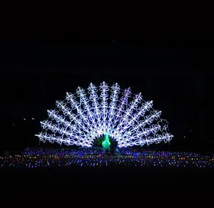 사용자 정의 크기 크리스마스 웨딩 축제 야외 장식 대형 3D LED 조각 공작 모티 라이트 판매