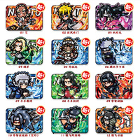 Vente en gros Populaire Mingshe Aimants de réfrigérateur Pokémon Mini briques de cristal carrées Jouet enfant Gengar Étui en PVC pour peluches Cartes à collectionner