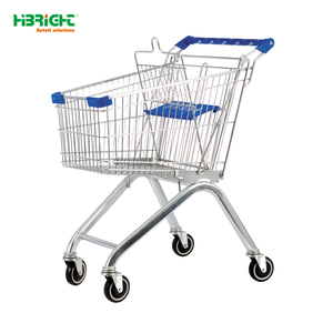 Carrito de Compras Highbright de 60L para Supermercados y Tiendas de Abarrotes - Product Image 1