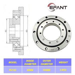 Подшипник поворотного кольца EFANT RU124(G) RU124X RU148(G) поперечный роликовый подшипник RU148X - Product Image 3