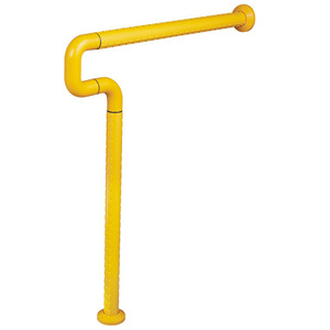 Barra de Apoyo para Inodoro Spread Wings, 600x700mm, Plástico Amarillo Antideslizante, Soporte para Ancianos y Personas con Discapacidad, Ayuda de Seguridad para Baño - Product Image 4