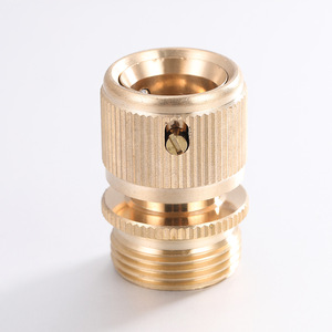 ข้อต่อทองแดงเกลียวนอก 6 จุด ขนาด 25 มม. สำหรับสายยางรดน้ำในสวน - Product Image 1