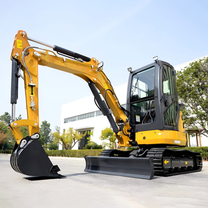 Excavatrice de jardin télescopique avec ripper et bêche, 2500 kg, pour serres de légumes, longue durée de vie - Product Image 1