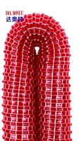 Tuyau de pompage robuste en fibre métallique en spirale, aspirateur central, tuyau en tissu anti-torsion