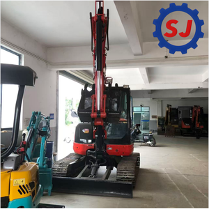 Excavatrice d'occasion Kubota U55-4 d'origine japonaise de 5 tonnes en vente, faible nombre d'heures de travail, mini-pelleuse d'occasion Kubota U55-4 à vendre - Product Image 6