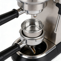 Panier-filtre à expresso manuel en acier inoxydable universel 51 54 58 mm Portafilter pour extraction élevée Café simple/double dose