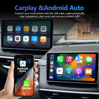 Meihua 10,1 pouces Nouveau cadre de tableau de bord stéréo Fascia Radio DVD pour Chevrolet Onix 2019+ avec faisceau de câbles Canbus