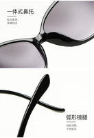 Lunettes de soleil classiques rétro pour femmes, monture ovale tendance, petites lunettes de soleil en forme de gourde, disponibles en noir, blanc, or, rouge - Vente en gros