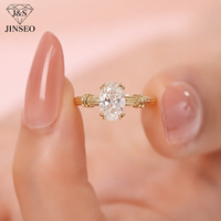 Diamante Suelto de Laboratorio con Engaste de Precisión Premium, Personalizado OEM ODM, en Varios Tamaños, para Uso en Fabricantes de Joyería Fina
