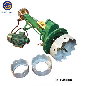 HT300 Modèle Électrique Pipedrill Machine À Tarauder À Chaud pour L'acier Au Carbone En Fonte Ductile HDPE PE Tuyau EN PVC - Product Image 3