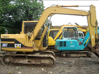 Mini pelle sur chenilles d'occasion Cat 307E Cat307e2 Cat307D de construction d'origine Mini pelle d'occasion CAT 307