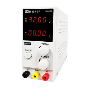 LONGWEI LWK3010D 30V10A Laboratory 300W Variable Switching DC Regulated Power Supply For Charging