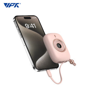 Personalizzare la capacità MIni portatile piccolo 20W 10000mAh 8000mAh Super veloce di ricarica di tipo c cavo incorporato <span class=keywords><strong>Power</strong></span> Bank per telefono - Product Image 2