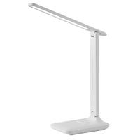 Lampe de bureau moderne et minimaliste pour le soin des yeux, à intensité variable par touche, protection oculaire, lampe d'étude pour étudiants, dortoir, rechargeable, apprentissage, enfants