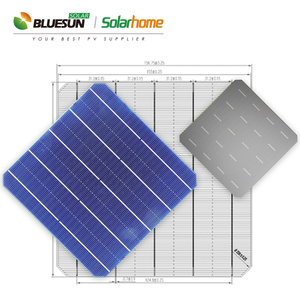 Bluesun ขายร้อนโมโนเซลล์แสงอาทิตย์ Monocrystalline เซลล์แสงอาทิตย์156X156ที่มีหลายแยกเซลล์แสงอาทิตย์ - Product Image 6