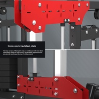 Nouvelle Machine Smith Multifonctionnelle Commerciale avec Rangée Arrière et Ensemble de Fitness Fly pour la Musculation